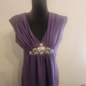 Studio Y Rich Purple Top